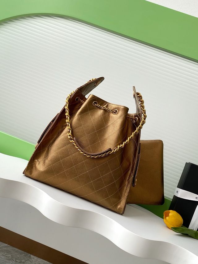 CC original grained calfskin 25 medium handbag AS5311 gold