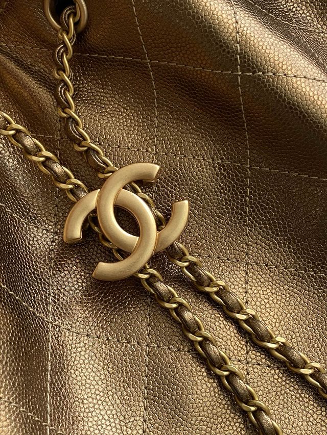 CC original grained calfskin 25 medium handbag AS5311 gold