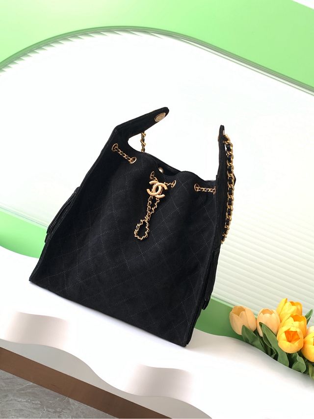 CC original suede 25 medium handbag AS5311 black