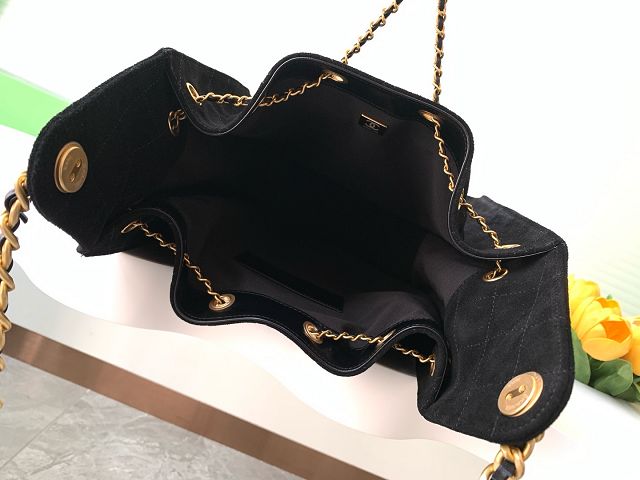 CC original suede 25 medium handbag AS5311 black