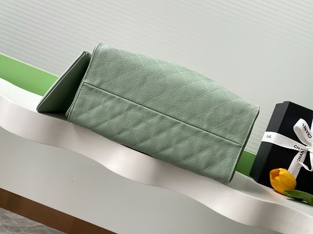 CC original grained calfskin 25 medium handbag AS5311 green