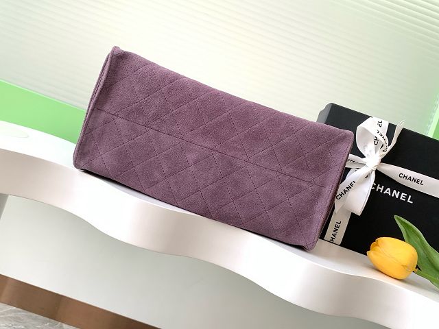 CC original suede 25 medium handbag AS5311 purple
