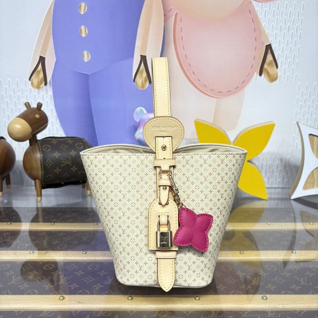 Louis vuitton original calfskin all In BB M15130 dune