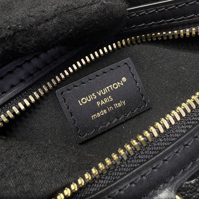 Louis vuitton original calfskin high rise bumbag PM M14353 black