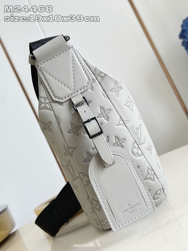 Louis vuitton original calfskin hobo hamac bag M24468 grey