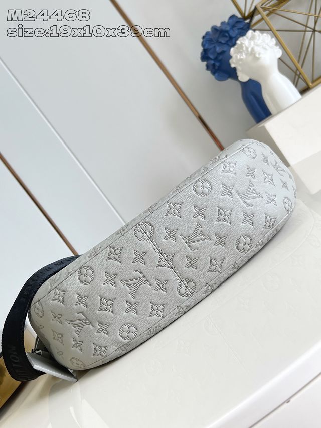 Louis vuitton original calfskin hobo hamac bag M24468 grey