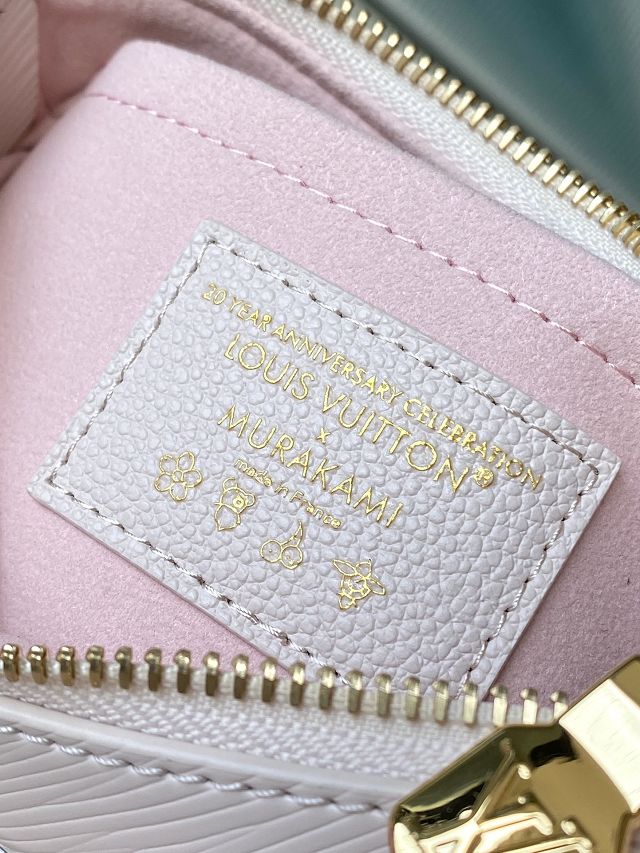 Louis vuitton original epi leather marellini bag M13101 white