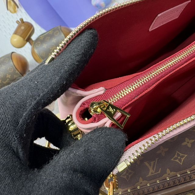 Louis vuitton original lambskin coussin pm bag M20760 light pink