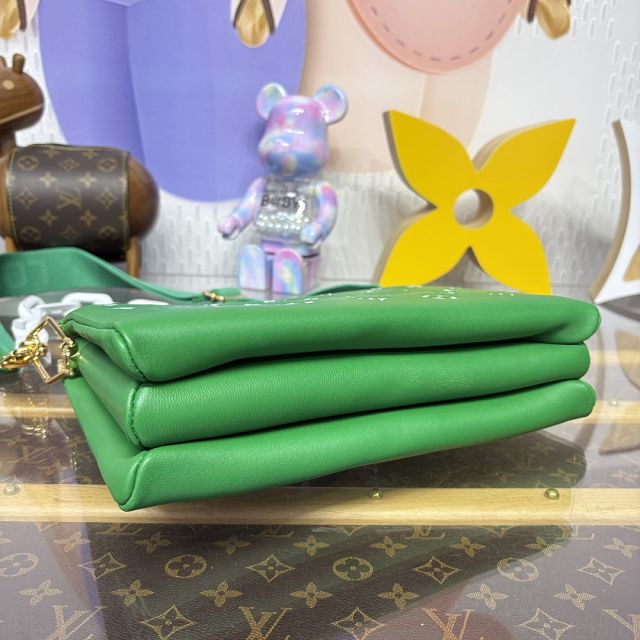 Louis vuitton original lambskin coussin pm bag M20843 green
