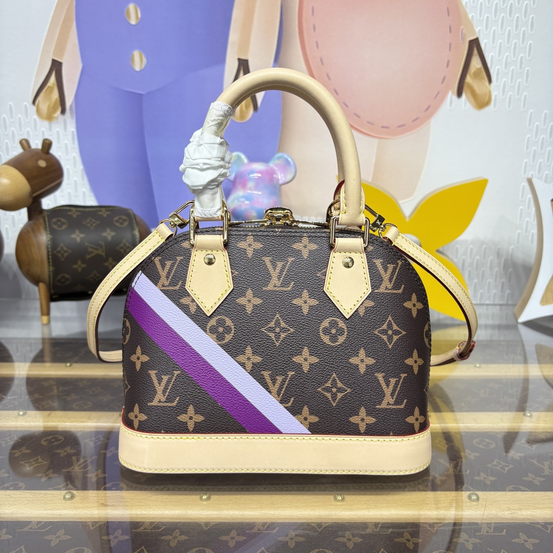 Louis vuitton original monogram canvas alma BB handbag P01917