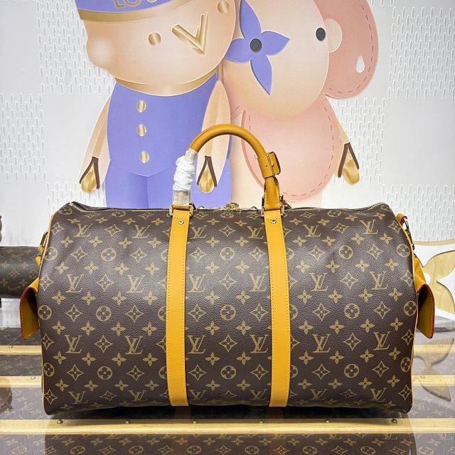 Louis vuitton original monogram canvas keepall cargo 50 M14735