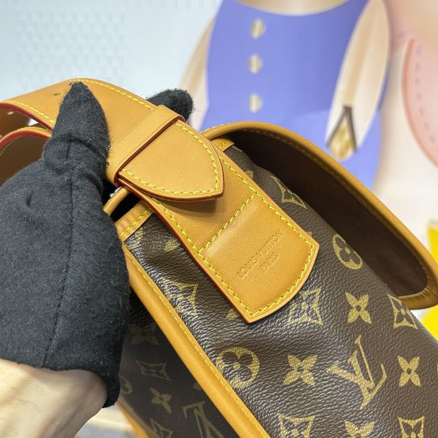 Louis vuitton original monogram canvas satchel messenger bag M14723