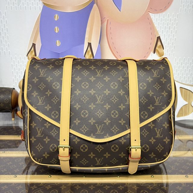 Louis vuitton original monogram canvas saumur GM M42252