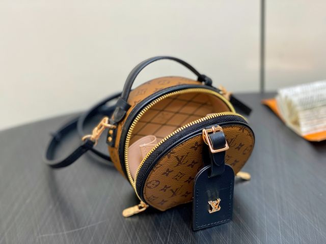 Louis vuitton original monogram reverse mini boite chapeau M83614