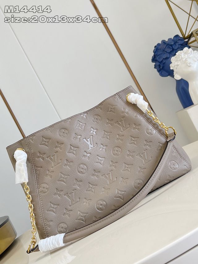 Louis vuitton original calfskin anytime PM M14659 grey