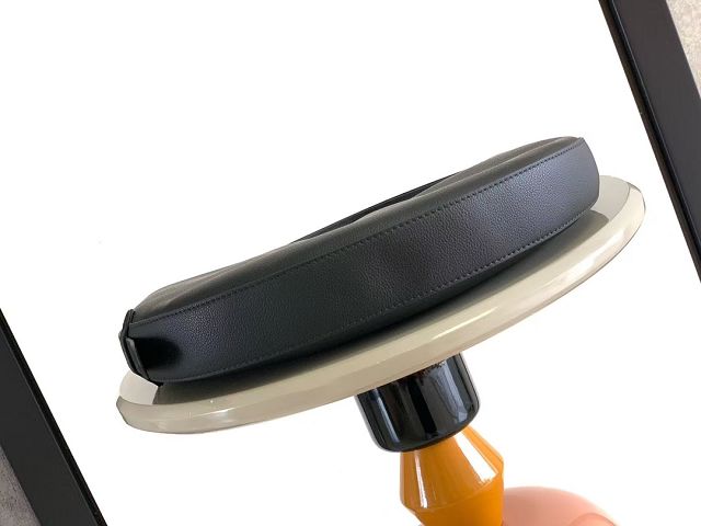 Louis vuitton original calfskin low key cookie MM M14417 black