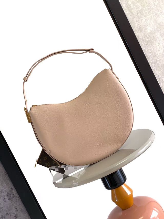 Louis vuitton original calfskin low key cookie MM M14635 walnut