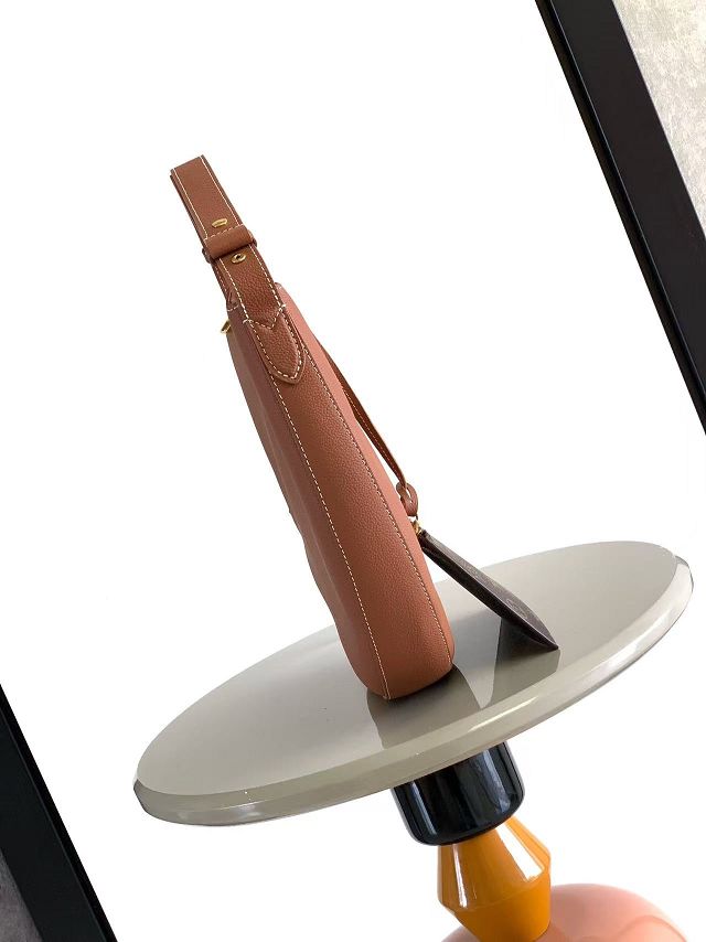 Louis vuitton original calfskin low key cookie MM M14642 brown