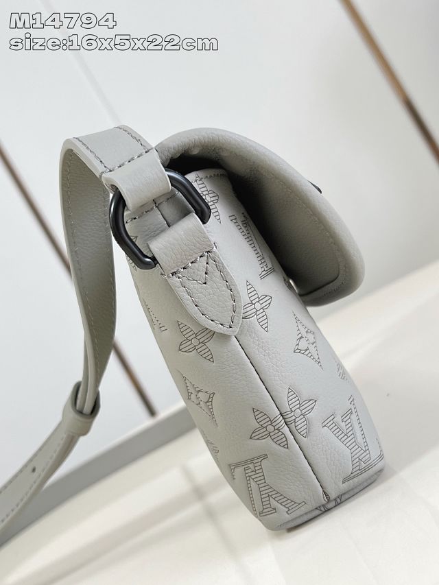 Louis vuitton original calfskin pulse mini shoulder bag M14794 grey