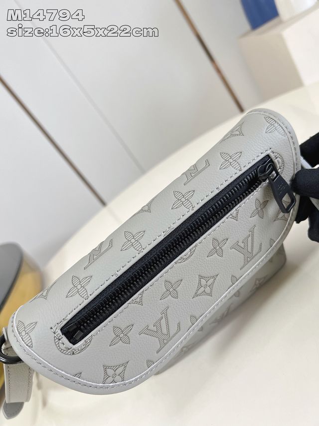 Louis vuitton original calfskin pulse mini shoulder bag M14794 grey
