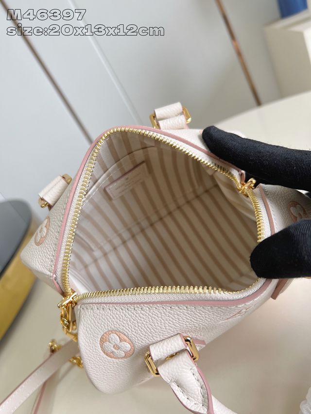 Louis vuitton original calfskin speedy 20 M14291 white