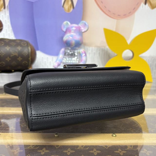 Louis vuitton original calfskin twist pm slim M14636 black