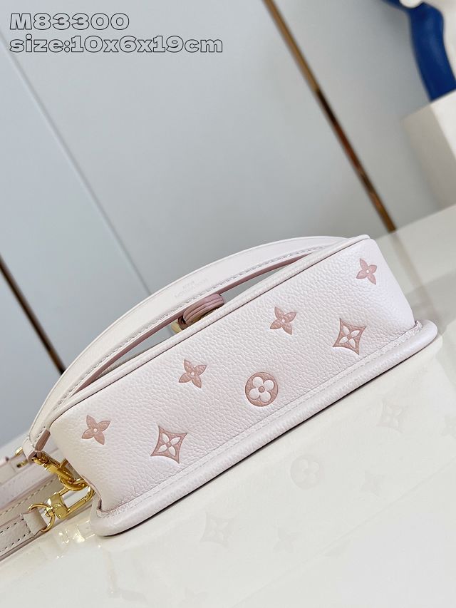 Louis vuitton original calfskin nano diane M13642 white