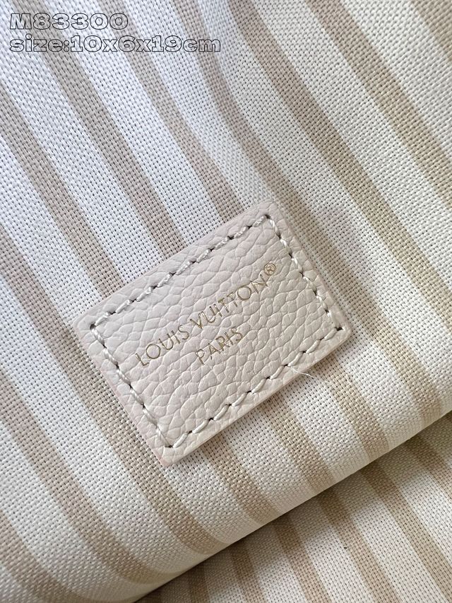 Louis vuitton original calfskin nano diane M13642 white