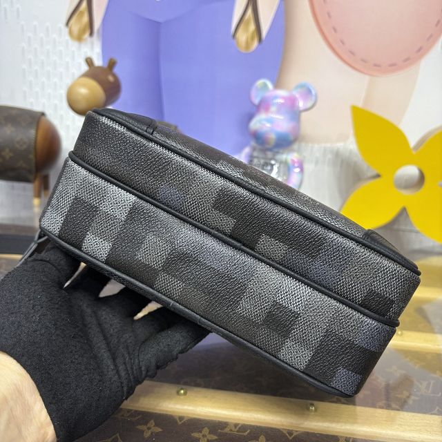 Louis vuitton original damier canvas nil city bag M14988 black