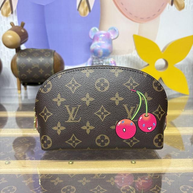 Louis vuitton original monogram canvas cosmetic pouch PM M13766