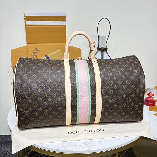 Louis vuitton original monogram canvas keepall 55 P01943
