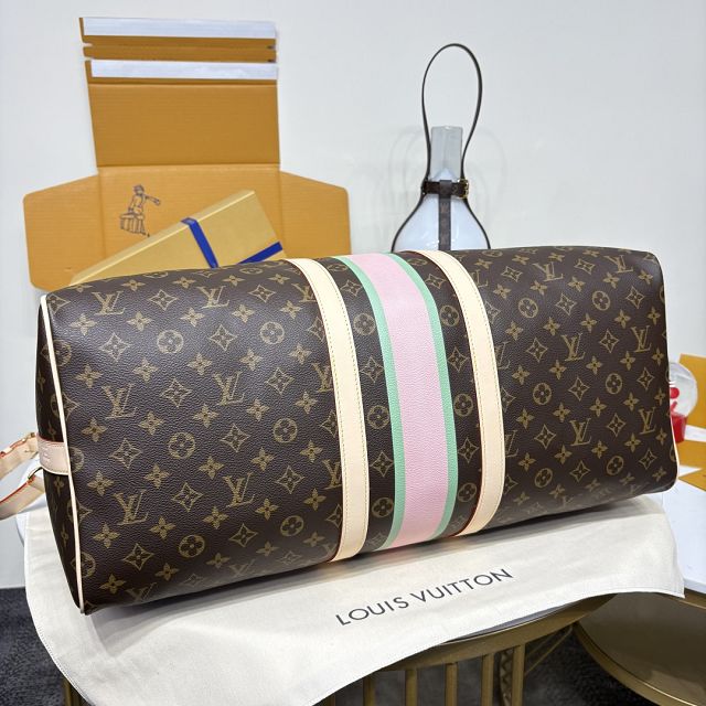 Louis vuitton original monogram canvas keepall 55 P01943