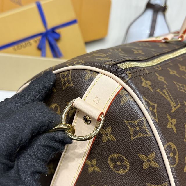 Louis vuitton original monogram canvas keepall 55 P01943