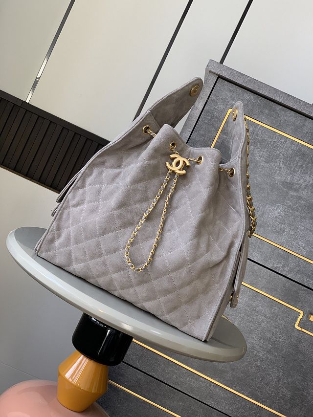 CC original suede 25 medium handbag AS5311 grey