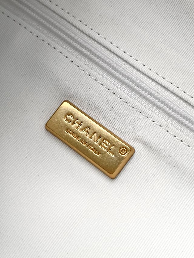 CC original calfskin large hobo bag AS5400 white