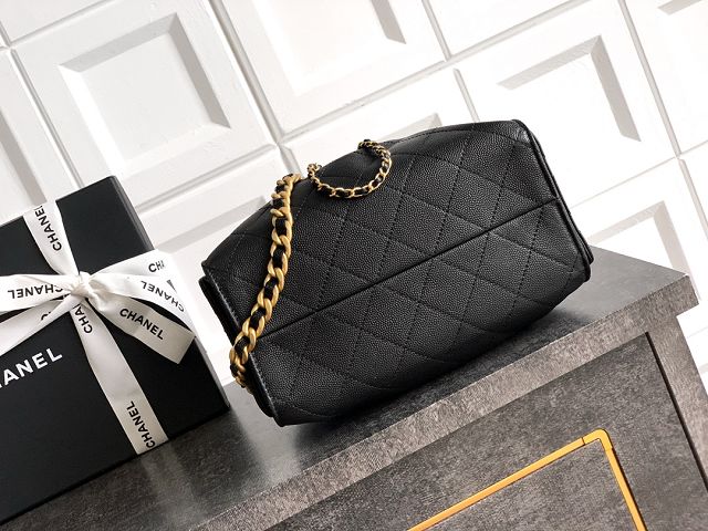 CC original grained calfskin 25 mini handbag AS5631 black