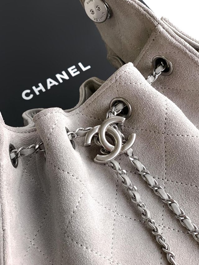 CC original suede 25 mini handbag AS5631 grey