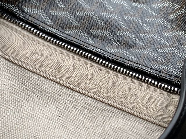 Goyard original canvas barrel 40 sports bag GY0124 black