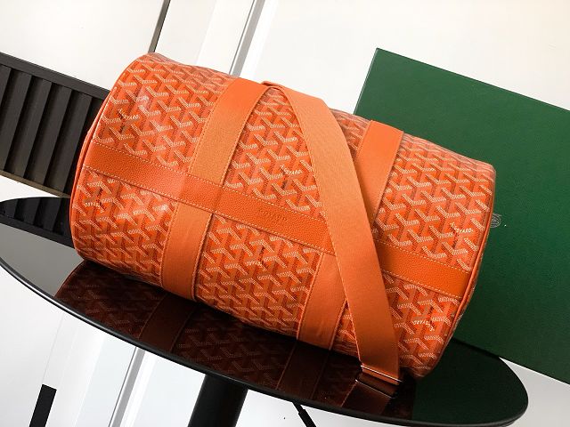 Goyard original canvas barrel 40 sports bag GY0124 orange