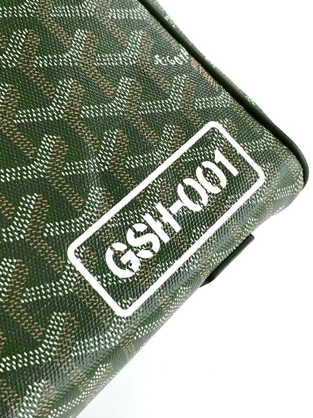 Goyard original canvas voltaire bag GY0055 khaki