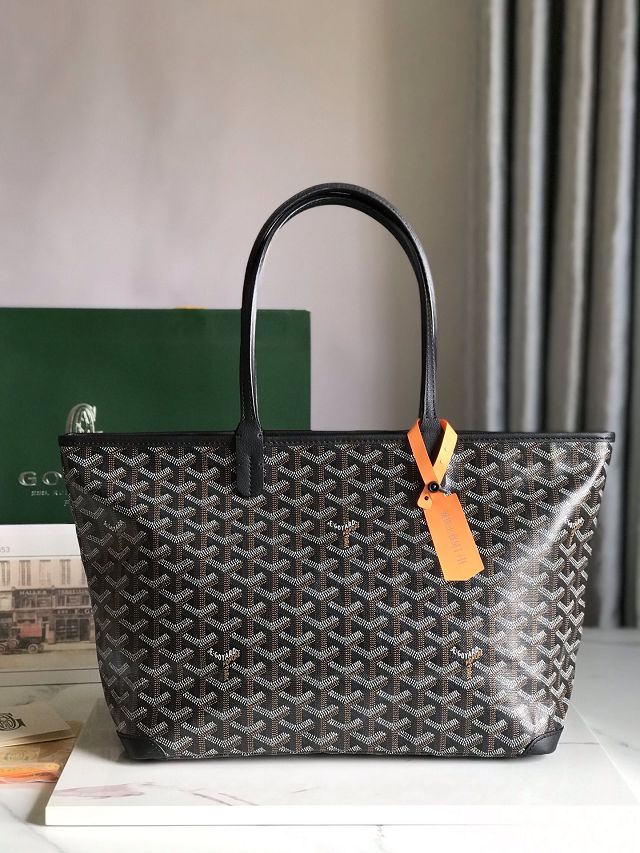 Goyard original canvas artois pm handbag GY0128 black