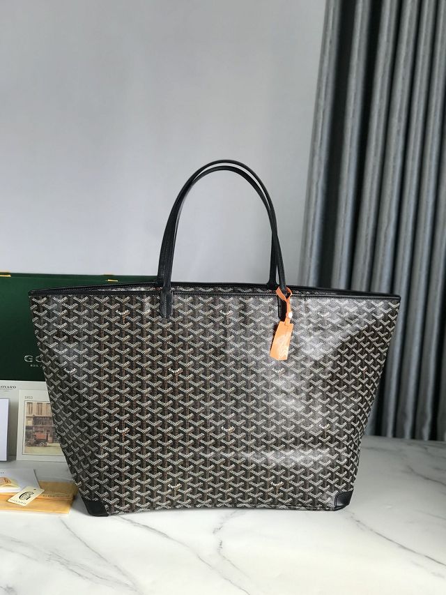 Goyard original canvas artois gm bag GY0129 black