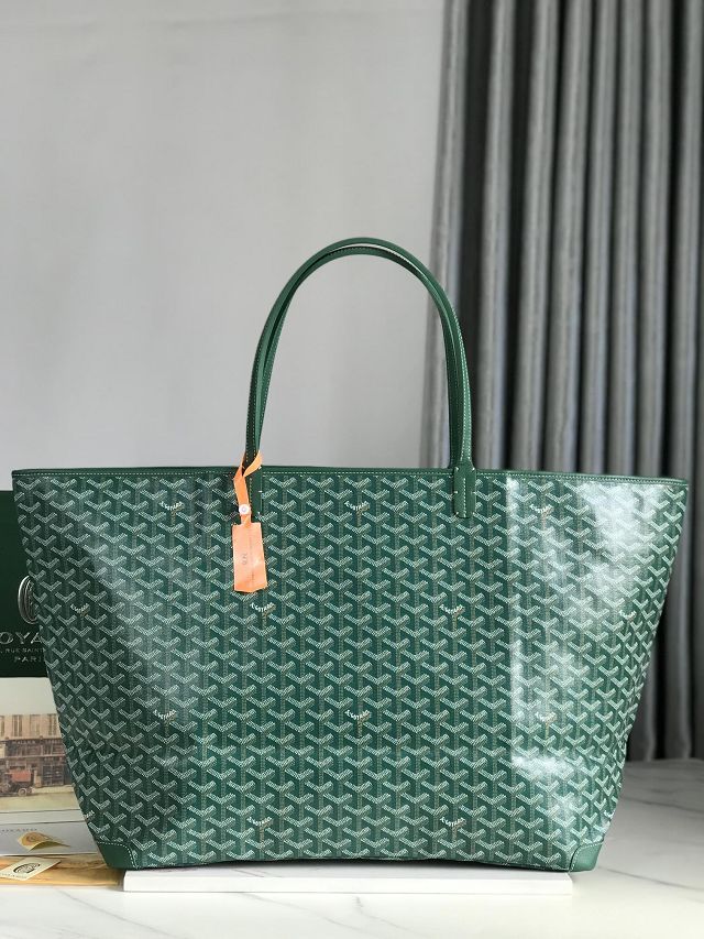 Goyard original canvas artois gm bag GY0129 green