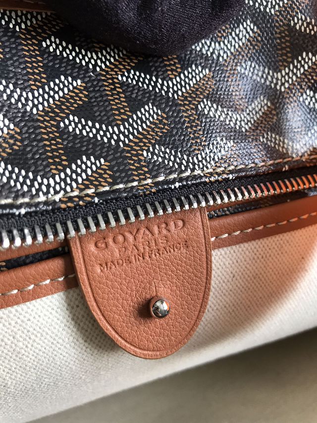 Goyard original canvas artois mm handbag GY0130 brown
