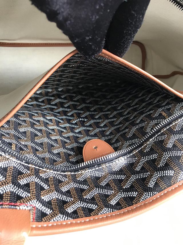 Goyard original canvas artois mm handbag GY0130 brown