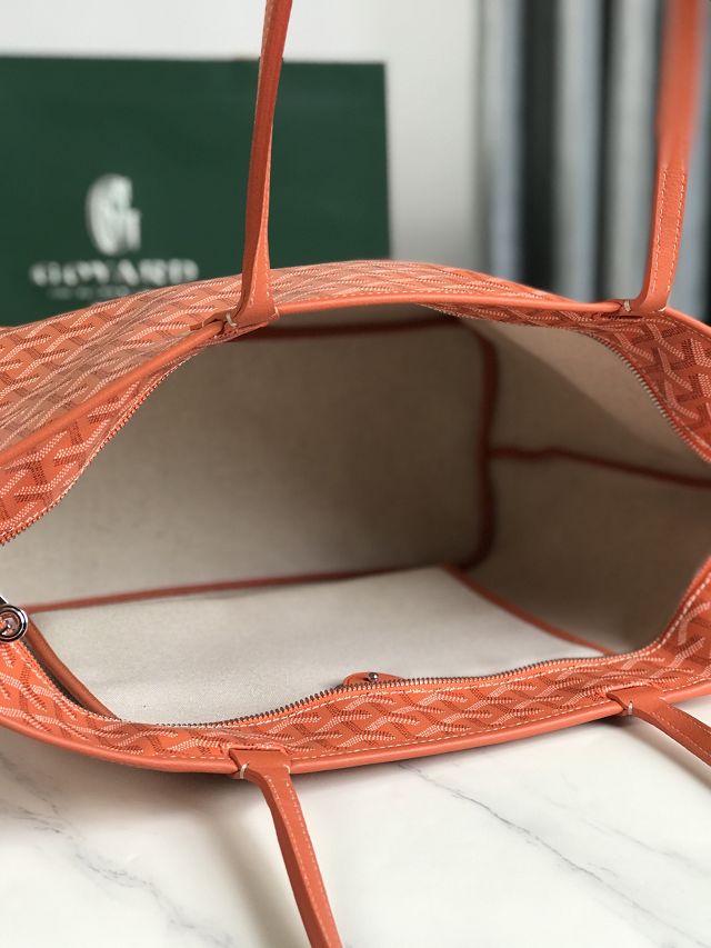 Goyard original canvas artois mm handbag GY0130 orange