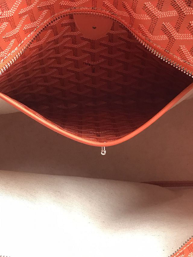 Goyard original canvas artois mm handbag GY0130 orange