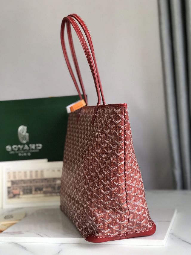Goyard original canvas artois mm handbag GY0130 red