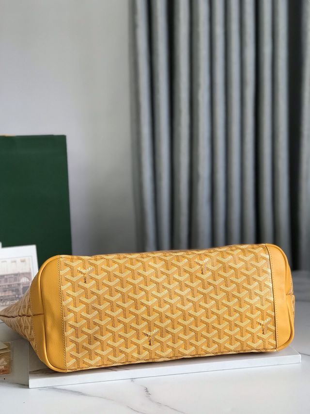 Goyard original canvas artois mm handbag GY0130 yellow