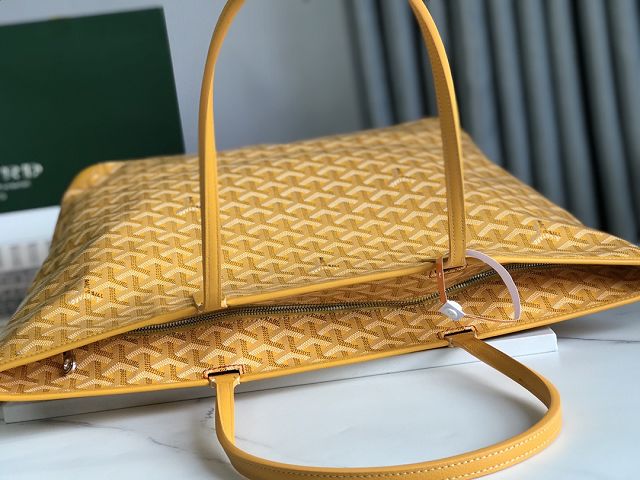 Goyard original canvas artois mm handbag GY0130 yellow